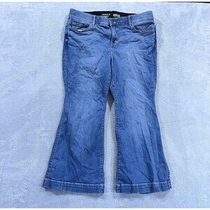 Torrid Jeans Bombshell Flare 22S Premium Stretch High Rise Y2K Blue Womens